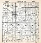 Winnebago Township, Alworth, Elida, Winnebago County 1930c